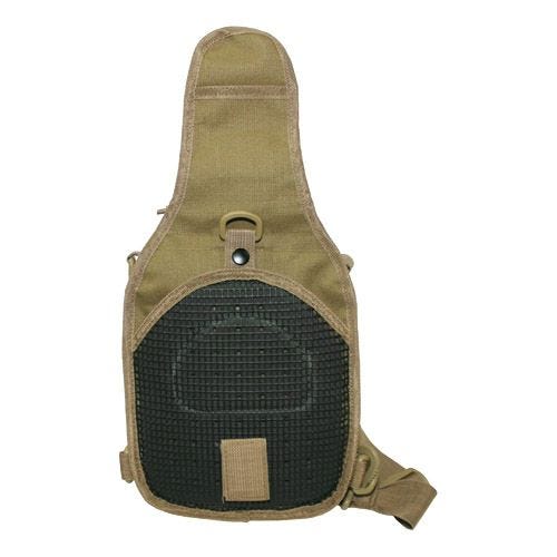 Bolso bandolera MFH con sistema MOLLE en Coyote
