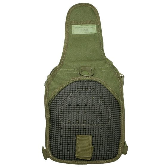Bolso bandolera MFH con sistema MOLLE en verde oliva