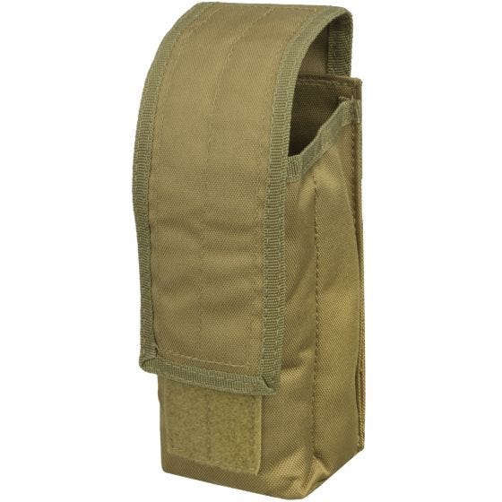 Portacargador individual Mil-Tec AK47 con sistema MOLLE en Coyote