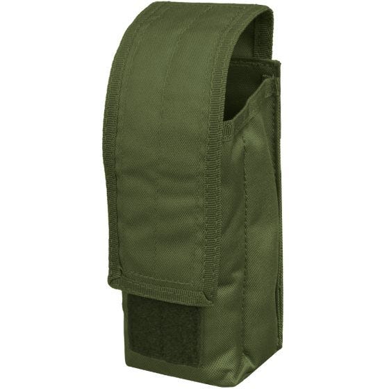 Portacargador individual Mil-Tec AK47 con sistema MOLLE en verde oliva