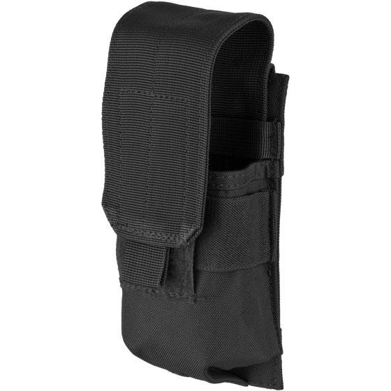 Portacargador individual Mil-Tec M4/M16 con sistema MOLLE en negro