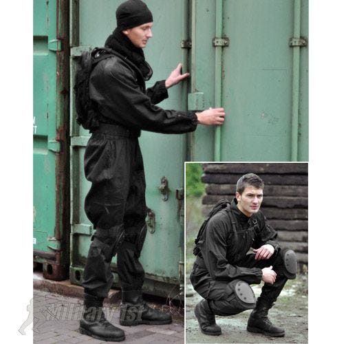 Mono Mil-Tec SWAT en negro