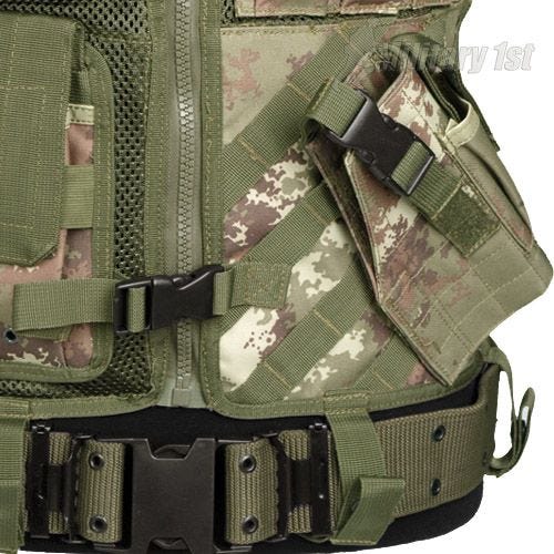 Chaleco táctico Mil-Tec USMC en Vegetato Woodland