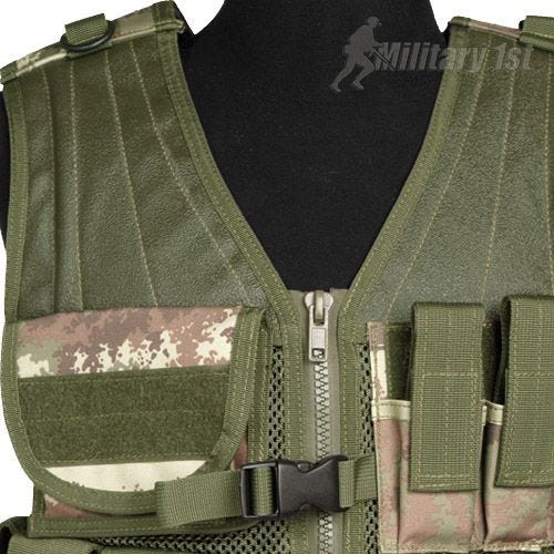 Chaleco táctico Mil-Tec USMC en Vegetato Woodland
