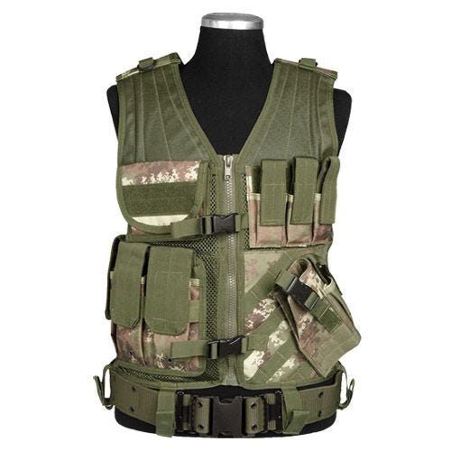 Chaleco táctico Mil-Tec USMC en Vegetato Woodland