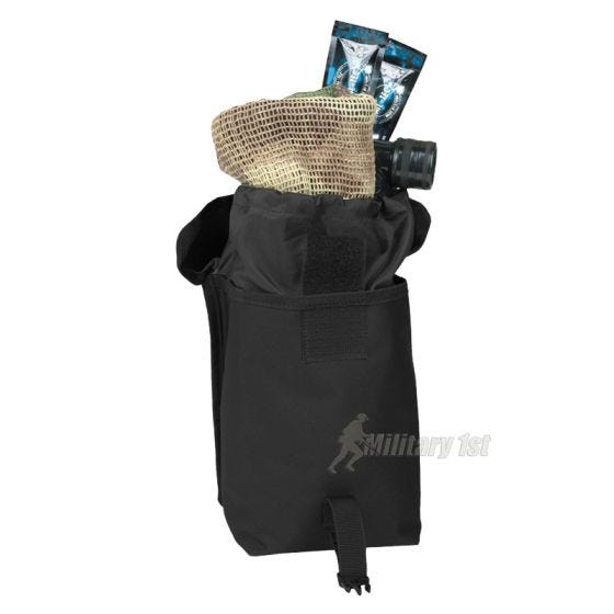 Bolsa multiusos MOLLE Mil-Tec de tamaño grande en negro
