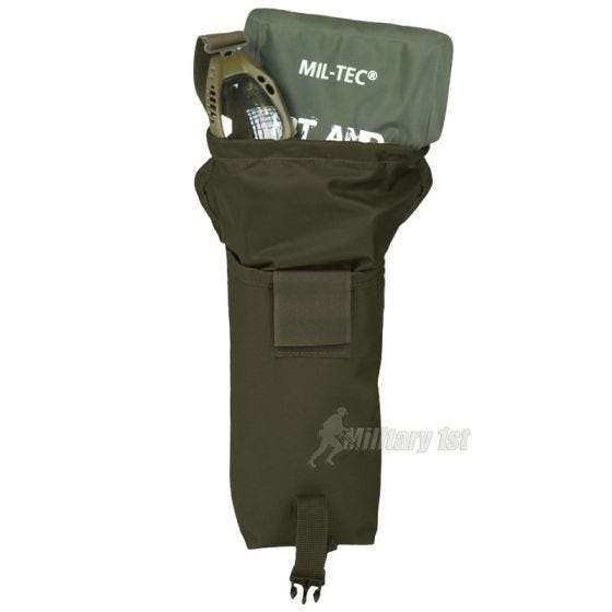 Bolsa multiusos MOLLE Mil-Tec de tamaño pequeño en verde oliva