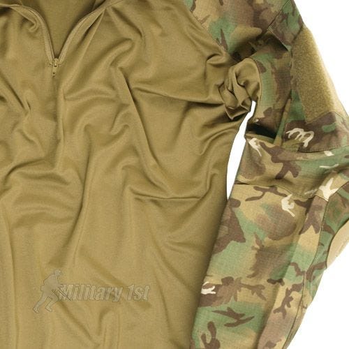 Camisa con coderas Mil-Tec Warrior en Arid Woodland