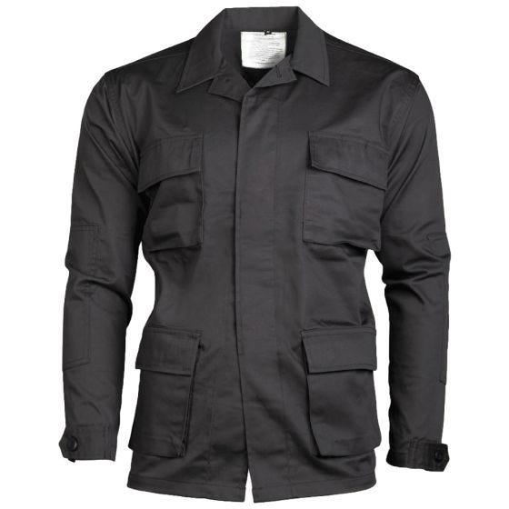 Camisa de combate Mil-Tec BDU en negro
