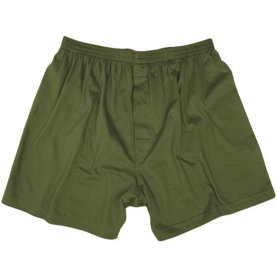 Calzoncillos bóxer Mil-Tec en verde oliva