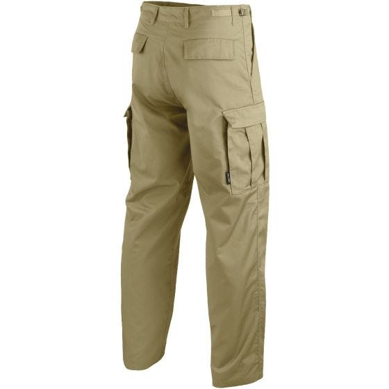 Pantalones Mil-Tec BDU Ranger Combat en caqui