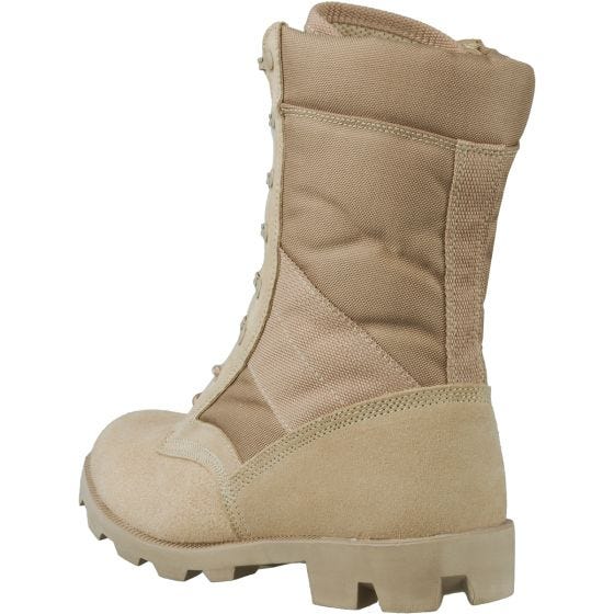 Botas de combate con cordones de atado rápido Mil-Tec US en Desert