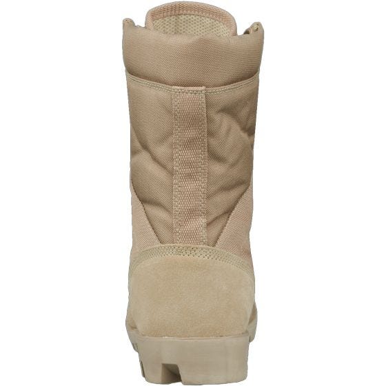 Botas de combate con cordones de atado rápido Mil-Tec US en Desert