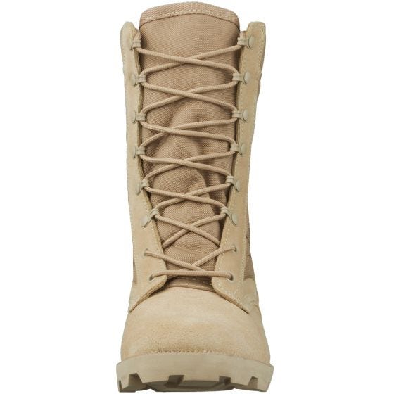 Botas de combate con cordones de atado rápido Mil-Tec US en Desert