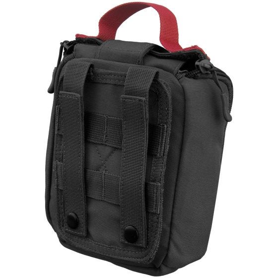 Bolsa cortada a láser Mil-Tec IFAK para kit de primeros auxilios en negro