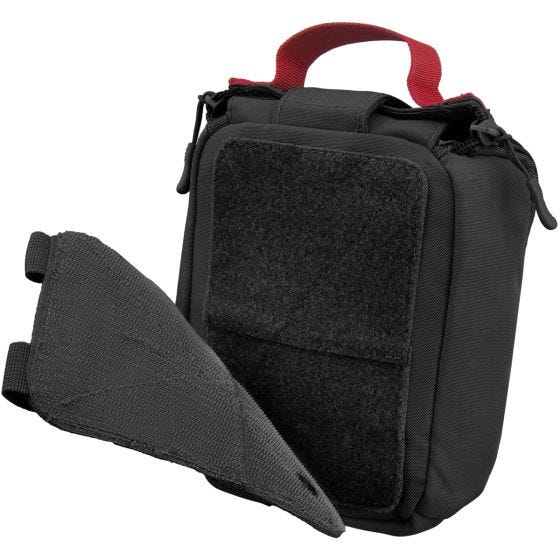 Bolsa cortada a láser Mil-Tec IFAK para kit de primeros auxilios en negro