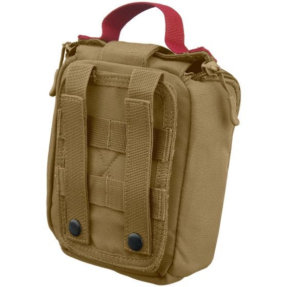 Bolsa cortada a láser Mil-Tec IFAK para kit de primeros auxilios en Dark Coyote