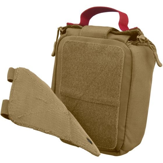 Bolsa cortada a láser Mil-Tec IFAK para kit de primeros auxilios en Dark Coyote