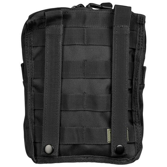 Bolsa para cinturón Mil-Tec compatible con sistemas MOLLE grande en negro