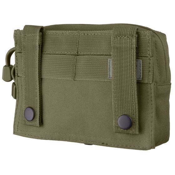Bolsa para cinturón Mil-Tec compatible con sistemas MOLLE pequeña en verde oliva
