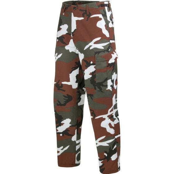 Pantalones Mil-Tec BDU Ranger Combat en Red Camo