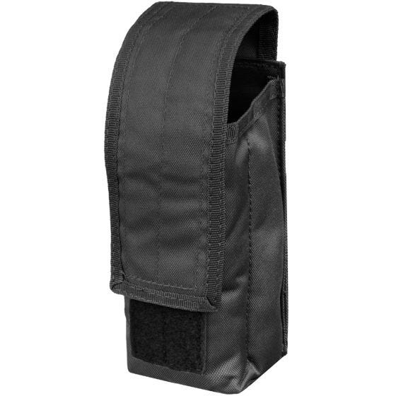 Portacargador individual Mil-Tec con sistema MOLLE en negro