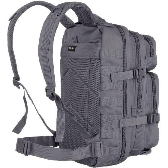 Mochila de asalto con sistema MOLLE Mil-Tec US de tamaño pequeño en Urban Grey
