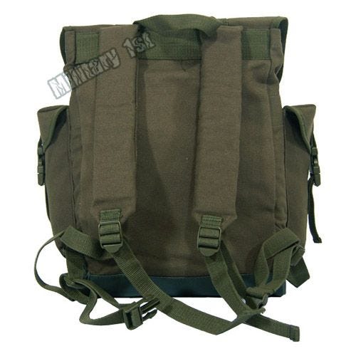 Mochila de montaña Mil-Tec German Army en verde oliva