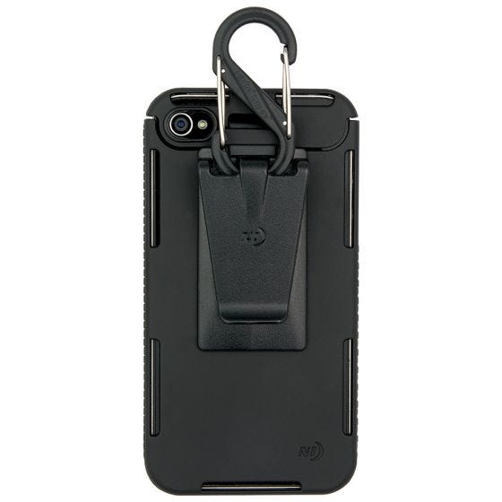 Funda translúcida para iPhone 4/4S Nite Ize Connect en rosa