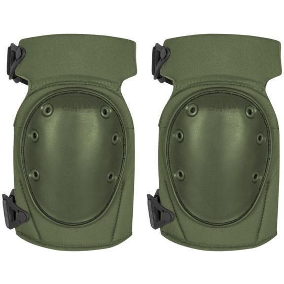 Rodilleras Alta Industries AltaCONTOUR LC con hebillas AltaLOK en Olive Green