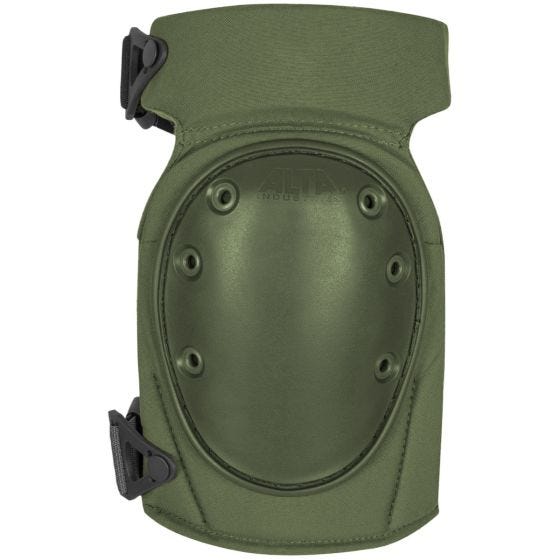 Rodilleras Alta Industries AltaCONTOUR LC con hebillas AltaLOK en Olive Green