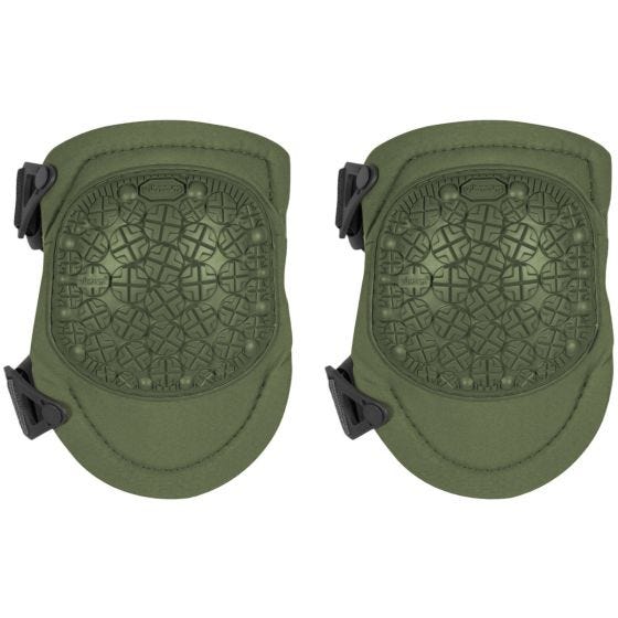 Rodilleras Alta Industries AltaFLEX 360 con placas Vibram y hebillas AltaLOK en Olive Green