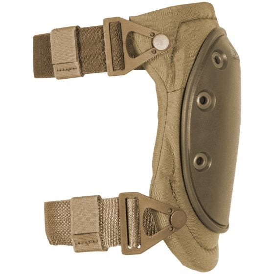 Rodilleras Alta Industries AltaFLEX GEL con hebillas AltaLOK en Coyote