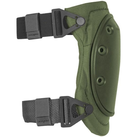 Rodilleras Alta Industries AltaFLEX GEL con hebillas AltaLOK en Olive Green