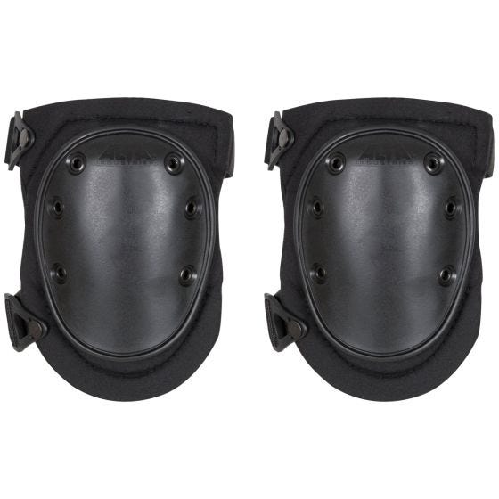 Rodilleras Alta Industries AltaFLEX ShockGUARD con hebillas AltaLOK en negro