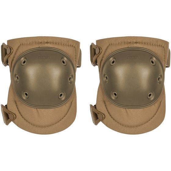 Rodilleras Alta Industries AltaPRO-S con hebillas AltaLOK en Coyote