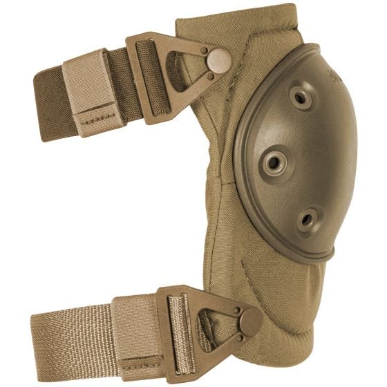 Rodilleras Alta Industries AltaPRO-S con hebillas AltaLOK en Coyote