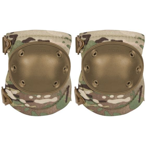 Rodilleras Alta Industries AltaPRO-S con hebillas AltaLOK en MultiCam
