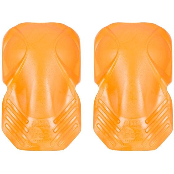 Almohadilla flexible Alta Industries ShockGUARD para rodilleras en naranja