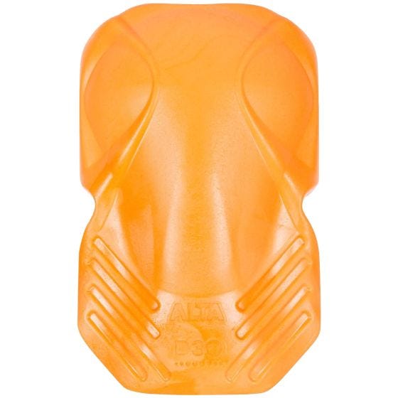 Almohadilla flexible Alta Industries ShockGUARD para rodilleras en naranja