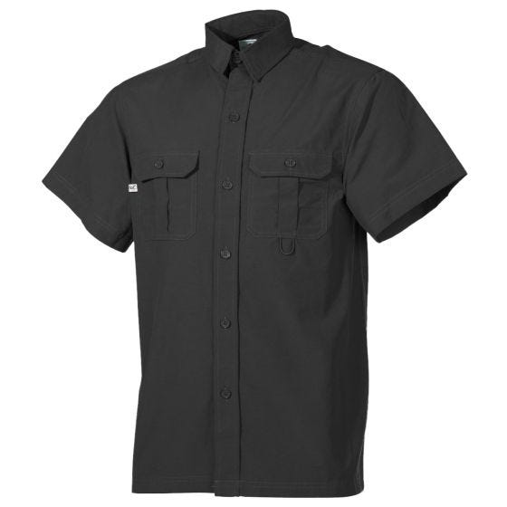 Camisa de manga corta para exteriores Fox Outdoor en negro