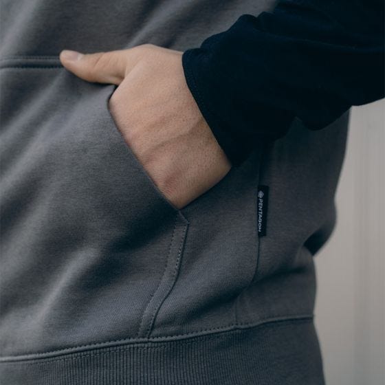 Chaleco abierto Pentagon Thespis en negro