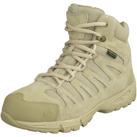 Botas de senderismo Pentagon Achilles de 15,2 cm de caña en Desert Tan
