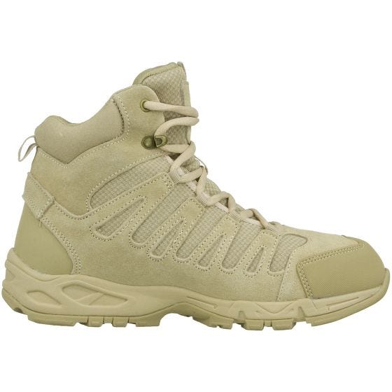 Botas de senderismo Pentagon Achilles de 15,2 cm de caña en Desert Tan