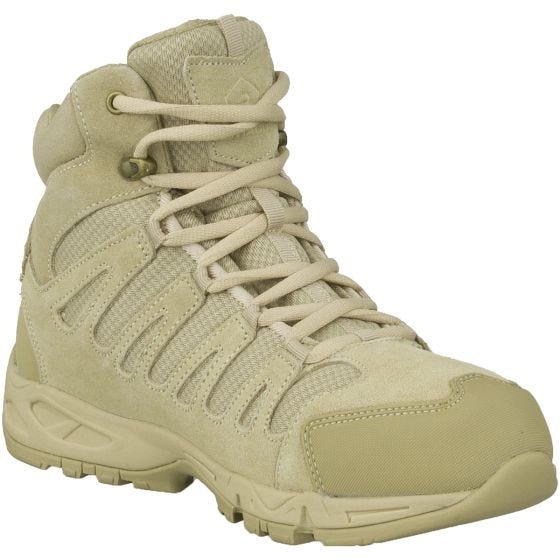 Botas de senderismo Pentagon Achilles de 15,2 cm de caña en Desert Tan