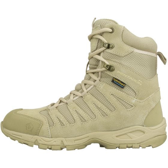 Botas de senderismo Pentagon Achilles de 20,3 cm de caña en Desert Tan