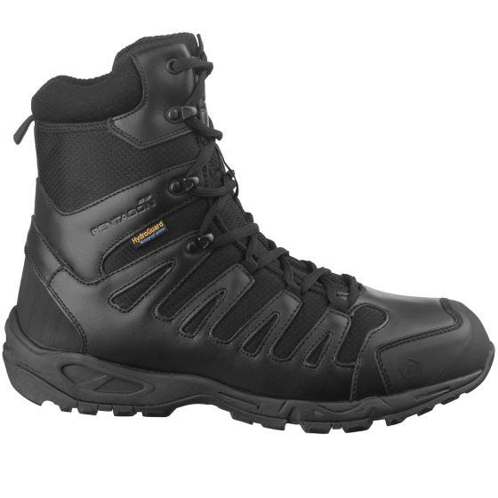 Botas tácticas Pentagon Achilles XTR de 20,3 cm de caña en negro