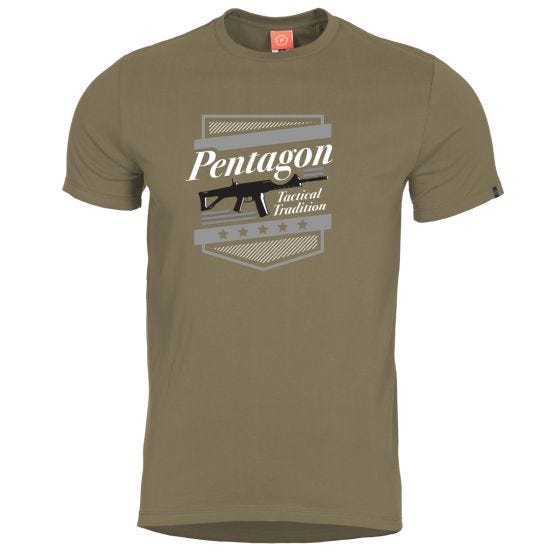 Camiseta Pentagon Ageron A.C.R. en Coyote