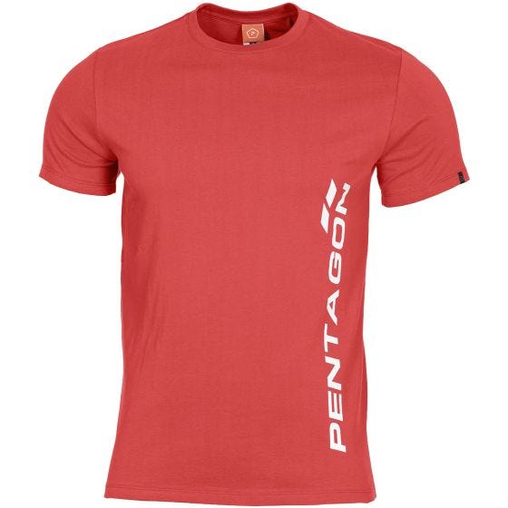 Camiseta Pentagon Ageron Pentagon Vertical en Lava Red