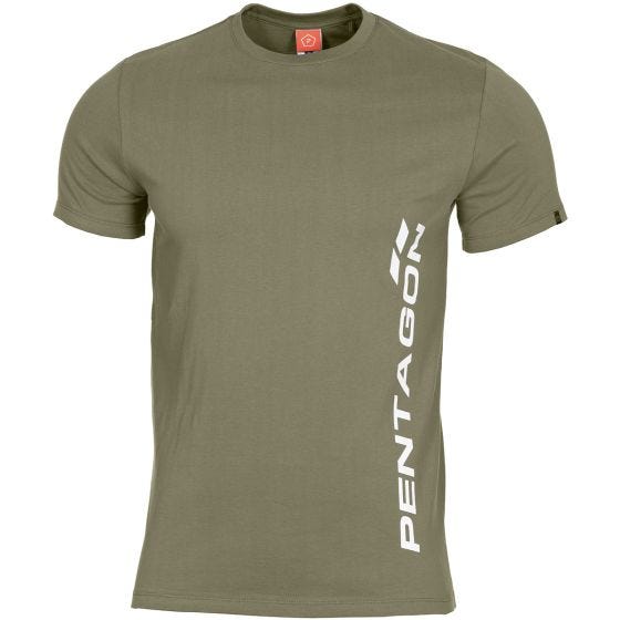 Camiseta Pentagon Ageron Pentagon Vertical en verde oliva